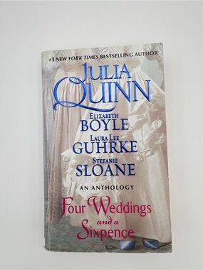 4 books for $16 - FOUR WEDDINGS AND A SIXPENCE - AN ANTHOLOGY